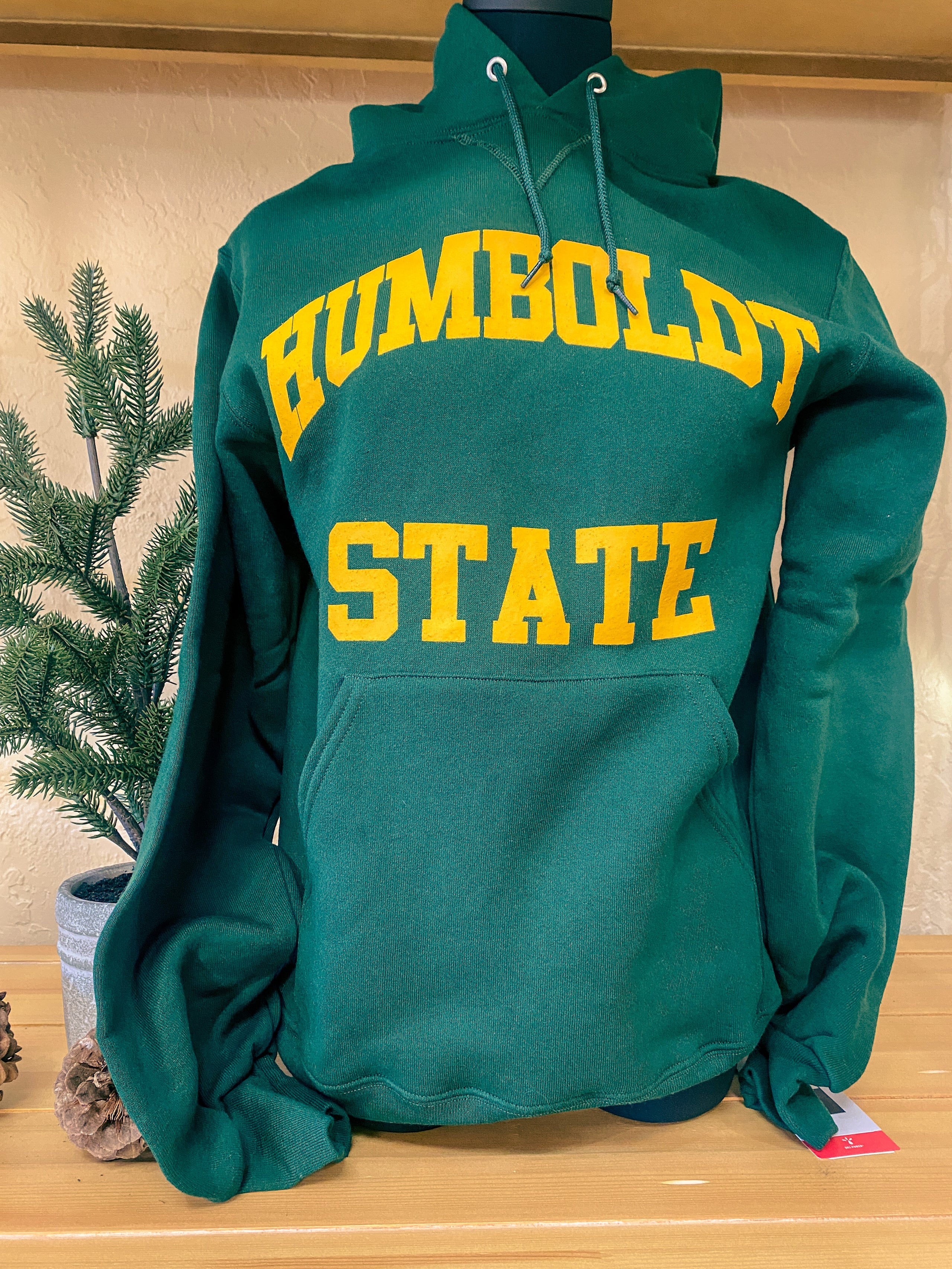 ProSphere Men's Green Humboldt State Jacks Long Sleeve Hoodie T-Shirt Size: Extra Large