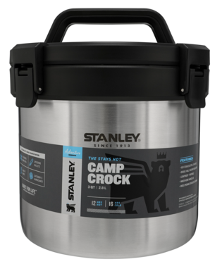 Stanley 1913 on X: The unsung hero of backyard BBQs, group campouts and  park picnics: the Stay Hot Camp Crock. Your secret weapon to serving up hot  mac n' cheese, steaming stews